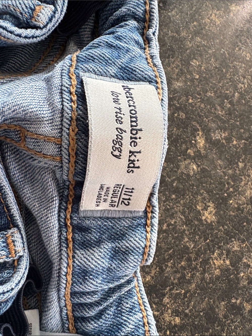 abercrombie kids light blue denim jeans - 2-pack look - Picture 5 of 5